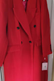My favorite color- candy apple red with a beautiful style and a perfect fit! The material is on the inexpensive side, but the style makes up for that. Highly recommend! - Tracy G.