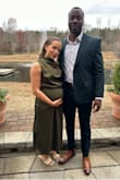 I got this for a wedding and was pregnant, and it fit so cute over my bump. Great quality! - Allison F.