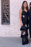 Took a chance on this dress. I saw it online and loved the look and how unique it is, but I was skeptical on if it would look good on me. I'm on the shorter side so I was worried about it being too long. When I got it, everything was PERFECT! Since I'm bigger chested, I love how the straps are adjustable, and you can make it tighter or looser. I didn't have to hem it at all (I'm 5'1), especially with heels. Some reviews say it's hard to walk in, but I didn't have that issue. Maybe because I'm on the shorter side? The style of the dress also made me look taller and more slender. I was able to dance and chase my 2 toddlers around during the wedding too. Plus, it's comfortable! Got so many compliments. - Christina M.
