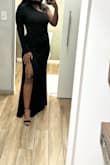This dress is STUNNING! BUY IT! I am 5'5" and it was very long on me but nothing you can't alter. - Jami B.