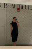 I got this dress for a work holiday party, and I'm obsessed. It fits perfectly; it's SO flattering, and the material is high quality. I got so many compliments, and I love that I can re-wear this to weddings or any other cocktail-attire event. - Olivia O.