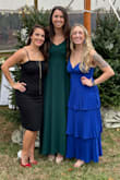 Wore to a December wedding and got lots of compliments! Love the open back, but it does require going braless or with a sticky bra. - Kara T.
