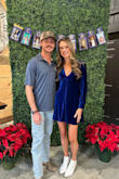 Gorgeous dress, I did size up so I'd have a little more length since it was for a graduation party with family. I got tons of compliments and my mom wore a matching jumper and it was perfect. Does have a deep front plunge - Brandy J.