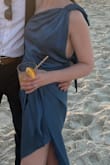 I ended up really liking this dress, I think it was flattering, and didn't have to get it tailored which is rare for me! I didn't love the fabric that hung off the shoulder in the back but ended up sewing it on and it worked well. - Diana L.