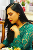 The most beautiful lace dress I have. Received many compliments. - Kalpana S.