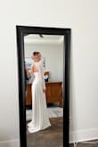 I ordered 10 dresses from Lulus for my small beach elopement/wedding next February. I was able to contact customer service to let them know that this was the reason for my large order and they noted that in my account to prevent any return issues and we also received one clothing bag to store my dress.

While one or two were not my style or didn't fit quite right, I was pleasantly surprised to like the majority of the dresses I tried on! Seeing as typically wedding dresses can be very expensive, I was worried about the quality of the dresses, but I was very impressed. I would recommend this to anyone who is looking to save some money, but still find the dress of their dreams!

(Neither of these pics is the dress I ended up choosing, but my two runner-ups!) - Claudia M.