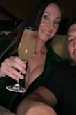 Loves the feel and loved that it's a bodysuit. My tatas are newly redone so they don't need support which makes this work well as it doesn't have support. Flattering and soft! I wore it under a green velvet jacket and black coated pants! - Kellie V.