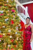 Thre dress was beautifuly made! Not too tight just right. - Lisa F.