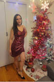 I like it so much! This dress gives me so much confidence, it fits well, and my hips are large enough, but I should ordered the dress size M to fit more tight. Anyway, it was excellent. Very comfortable and the material was great. - Marianny P.