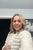 This jacket is so soft and comfortable. I was nice and toasty during our holiday party. I received so many compliments! - Brandy