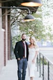 I LOVE THIS DRESS!!! Size medium. Felt so bridal! It was the perfect rehearsal dinner dress. I can't wait to find a reason to wear it again! - Rachel H.