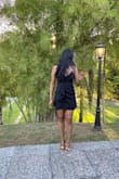 Fits like a glove. Got so many compliments. A few wrinkles. Excited to wear again. I love a great LBD - Thalia B.