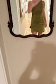 I bought this dress on a whim for NYE. It's super cute except the top part is too large on me, so I have to get it tailored. See pic for how it looks before tailoring (it looks like it fits but when I raise my arm, it doesn't)! For the price, I think worth it, but without tailoring, would look too big on me at the top. - Aviva P.