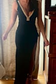 Love this dress, classy & sexy! Very comfortable to wear, I danced all night. Can't wait for a reason to wear it again. If you're thinking about it... Just Buy it. It's a keeper! - Sandra V.