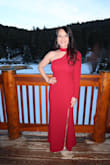 This dress is amazing and very comfortable! I had to get it hemmed, but it's because I'm short. Got lots of compliments all night! - Narina S.