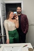 This shirt was perfect for my Christmas work party! The small fit perfectly! - Lacey K.