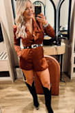 Great for any event!! Fits true to size!! Will need help to unzip when going to the restroom! - Kristan