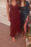 Loved this dress for my friends wedding fit perfect! Very flattering color! - Cody R.