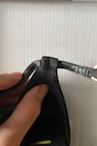 These heels looked amazing, but the back of the ankle strap where it meets the heel backing is a very tough/inflexible fabric that rubbed a ton of skin off the back of my ankle. They worked well for a short event but I wouldn't wear them again. - Michele S.