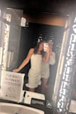 This dress fits perfectly to size! Was double lined and wasn't see-through! I loved the adjustable straps. - Emily P.