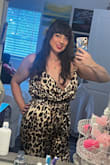 It is so comfortable and flattering. By far my favorite jumpsuit I've ever had. I wore it through a flight and the pockets and comfort of the outfit was perfect. It's so stylish and cute too! - Jessica W.