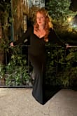 The material is perfect for winter. It's double-layered to prevent cold or panty lines. The material also does not wrinkle easily which is a huge bonus. - Shanna M.