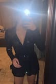 I bought this in an XS, normally I am S. However, it fits very nice! I was concerned thinking it might be too short but it was fine. I would order a S just to see how much of a difference there is. It is very beautiful. - Andrea L.