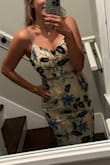 Beautiful dress for the holiday season! I will say some of the embroidery was coming loose, but Lulus was super kind and gave me options. Additionally, I ended up removing the tulle on the straps and resewing them and I was happy with how they turned out! - Amy W.