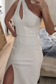 This is beautiful and a great fit! My only complaint is with it being white, you can see the internal stitch lines more dominantly. - Lauryn B.