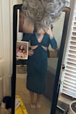 I absolutely love this dress. It fits perfect and it is so flattering. Wearing it for NYE - Ashley