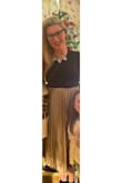 I wore the skirt for Christmas with my family. I planned on wearing it to a gala with a sequined bodysuit - bc the pictures looked awesome. Got both and together there's no way I can do it together. But separate they're amazing! - Stephanie M.