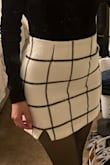 I knew it would be a little tight for my hips size 36" but, I couldn't find a Small size at that moment and my party was really close, so I ordered XS. Next time definitely I will order a Small but this skirt is soft and of extraordinary quality, and I will buy more clothes from Lulus because they never disappoint me. I'm in love with my Lulus clothes.= - Yanuris L.