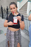 I bought this for our New Orleans trip and it was perfect! I paired it with a high-waisted long skirt. I've worn it a few times since with high-waisted jeans also. It's very soft and has held up well when washing it. I wash it on a delicate cycle and hang dry it. - Vanesa