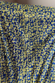 This is not at all the same color in real life. The dominant color is yellow, not blue. It is not a pretty dress overall. More like a swimsuit. Very disappointed. - Mahsa Z.