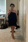 Fits a bit large so suggest sizing down. Very flattering on and many compliments! - Traci N.