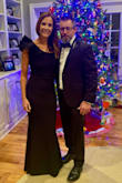 This beautiful dress arrived in less than a week. Great quality and fit! I did have to have it hemmed a bit- but otherwise it was a fantastic fit. - Elizabeth A.