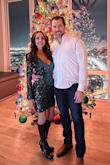 LOVE the shade of the turquoise sequins in this dress! The long sleeves were perfect for NYE out, which was a bit chilly. I got several compliments from random people at dinner, in the lobby of my friend's place, and at the party we went to. A little loose up top in the shoulders, but overall, fits true to size. - Allison C.