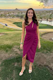 I loved the cut and fit of this cocktail dress! It was perfect for a wedding in Arizona winter, and I expect to use it for other parties in the near future. The color is true to the picture, and it's very flattering on. - Allison C.