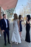 These shoes fit great and I was able to wear them for 7hrs without pain or blisters!! The height was great for my wedding gown, also from Lulus wedding collection. I ordered 8.5 which sometimes works better in high heels than my normal sneakers size 8 - Cassandra R.