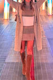 This is the perfect lightweight, long jacket. Cozy but dressy looking. - Kimberley S.