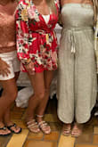 I love this romper. The fit and the color are beautiful and the fabric is soft and silky. - Kimberley S.