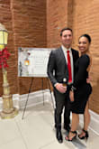 I'm glad I read reviews and some were saying it ran a little on the larger side. I'd normally order a M but went for the small. Material is stretchy so it gives you extra room if needed. Received lots of compliments; great dress!! - Alexandria R.