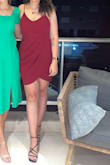 Amazing fit. The fabric is nice too, it's stretchy so it fits comfortably. The color is just like the picture. Received a lot of compliments! 10/10! - Michelle L.