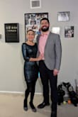 This dress was perfect for a New Year's Eve party, the material is really nice and you don't feel the sequins, I got a lot of compliments! I read the reviews and decided to size up. It was the best decision! - Taty T.