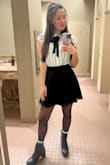 I already had these in white so I knew I'd love them. So comfy for the heel and versatile! The top is from Lulus too. - Heather C.