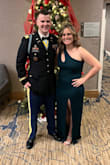 The stress fit perfectly, like a glove& I was very comfortable in it, needed it in a hurry. It arrived quickly. It has a dress and liner, which makes it feel more expensive than it actually was. The top could've been a little smaller for me but I needed it in this size in the bottom half. - Jennifer A.