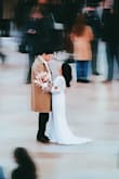 What can I say? I chose this dress as my wedding dress, and I LOVED IT. Of course, I needed to alter it a little since I'm petite, but nobody would believe I got this beautiful great quality dress for a great price!!! - Carolina F.
