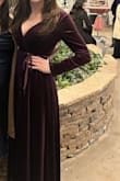 This dress was perfect and just what I was looking for. It is thick and cozy while still looking beautiful and showing off my figure. Also, long enough for me to wear with heels. - Kayla S.