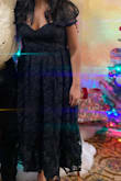 This was a crowd-pleaser. Got many compliments. This dress is beautiful and the quality was very good. - Lydia S.