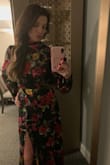 I wore this for a winter Gala event. The color and fabric are beautiful. It is quite long, but then again I'm only 5'2. Will need to be hemmed for the shorter ladies. - Jodi P.
